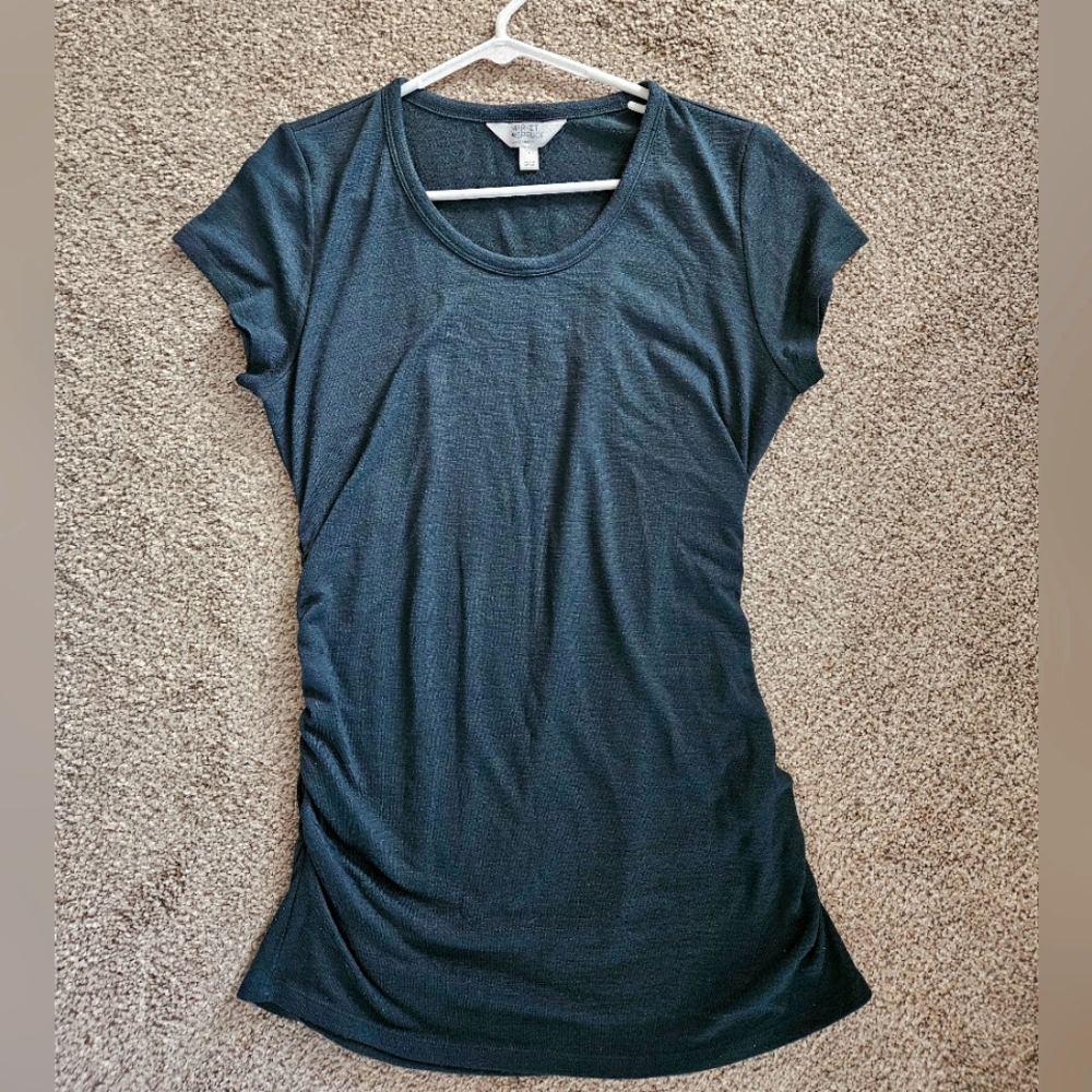 Women's Dark Green Maternity Top